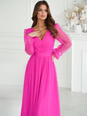 Evening dress model Bicotone