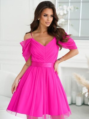 Evening dress model Bicotone