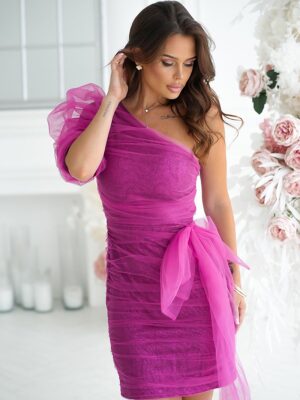 Short dress model Bicotone