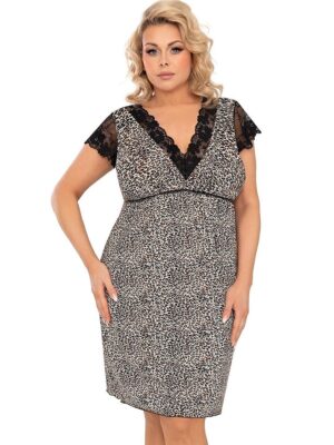 Plus Size Nightgown model Donna