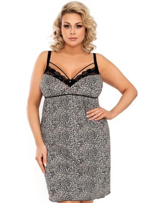 Plus Size Nightgown model Donna
