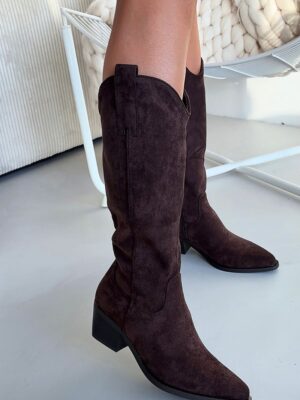 Heel boots model Step in style