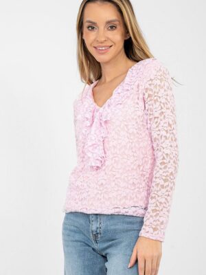 Lace blouse model Rue Paris