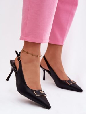 High heels model Step in style
