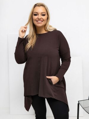 Plus size blouse model Relevance