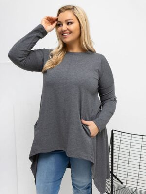 Plus size blouse model Relevance