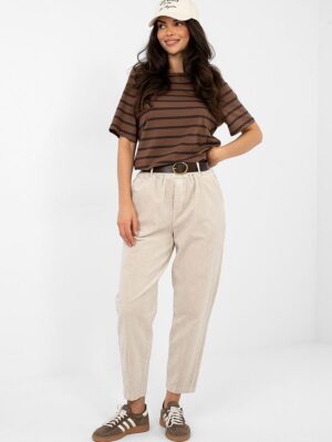 corduroy trousers model Italy Moda