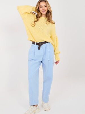 corduroy trousers model Italy Moda