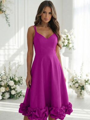 Evening dress model Bicotone