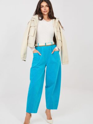 corduroy trousers model Rue Paris