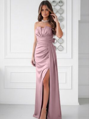 Long dress model Bicotone