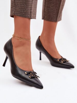 High heels model Step in style