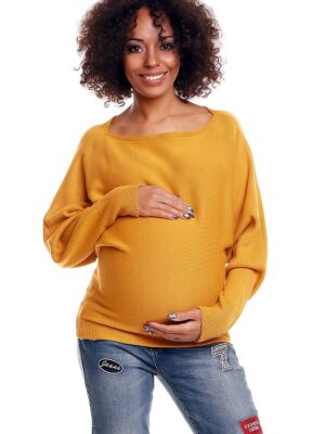 Pregnancy sweater model PeeKaBoo