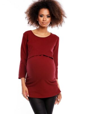 Maternity tunic model PeeKaBoo