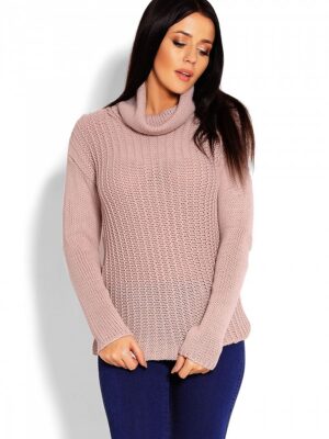 Turtleneck model PeeKaBoo