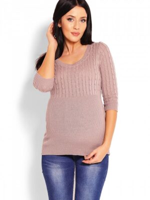 Pregnancy sweater model PeeKaBoo