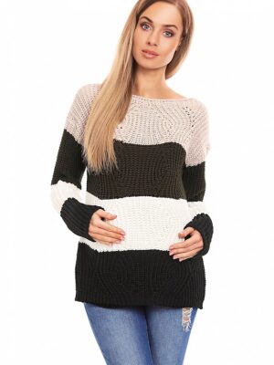 Pregnancy sweater model PeeKaBoo