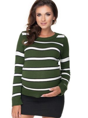 Pregnancy sweater model PeeKaBoo