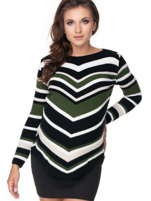 Pregnancy sweater model PeeKaBoo