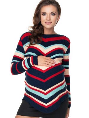 Pregnancy sweater model PeeKaBoo