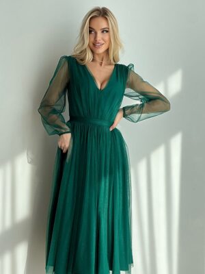 Evening dress model Bicotone