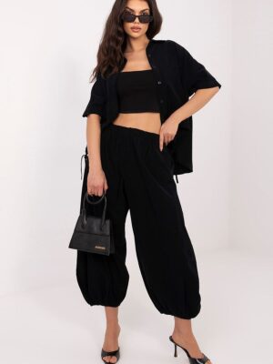 corduroy trousers model Italy Moda