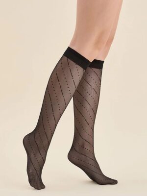 Knee highs socks model Gabriella
