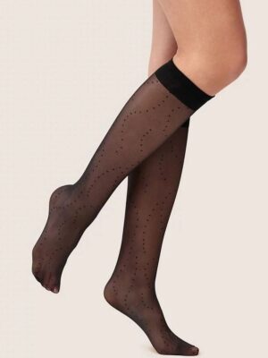 Knee highs socks model Gabriella
