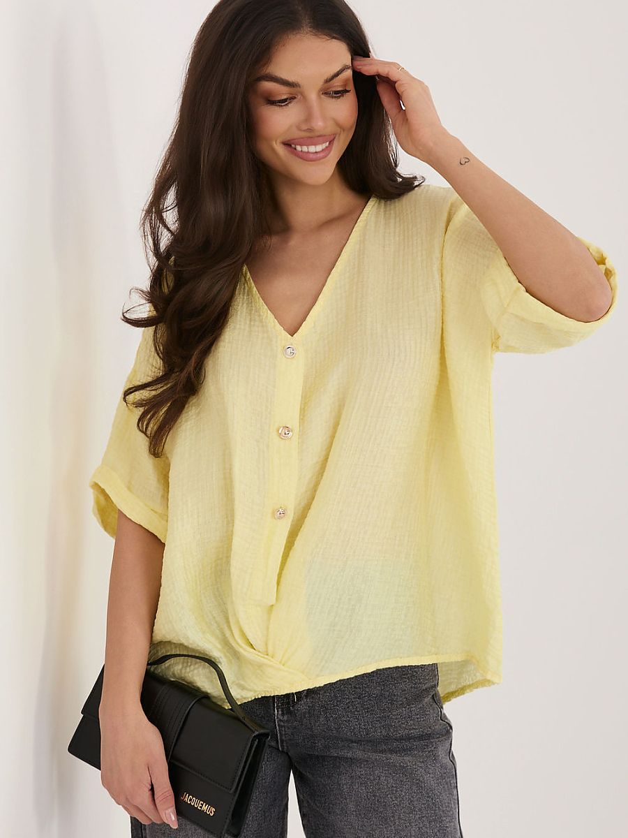 Short sleeve shirt model Italy Moda - Fotoğraf 1