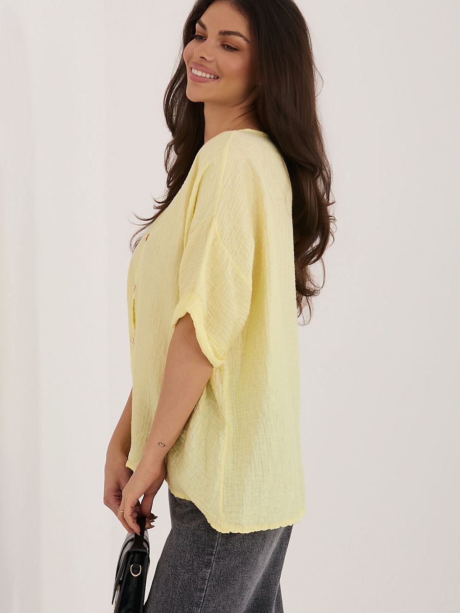 Short sleeve shirt model Italy Moda – Fotoğraf 2