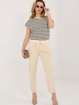 corduroy trousers model Italy Moda
