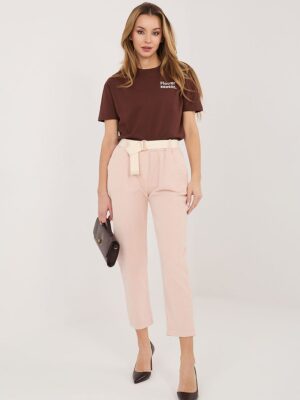 corduroy trousers model Italy Moda