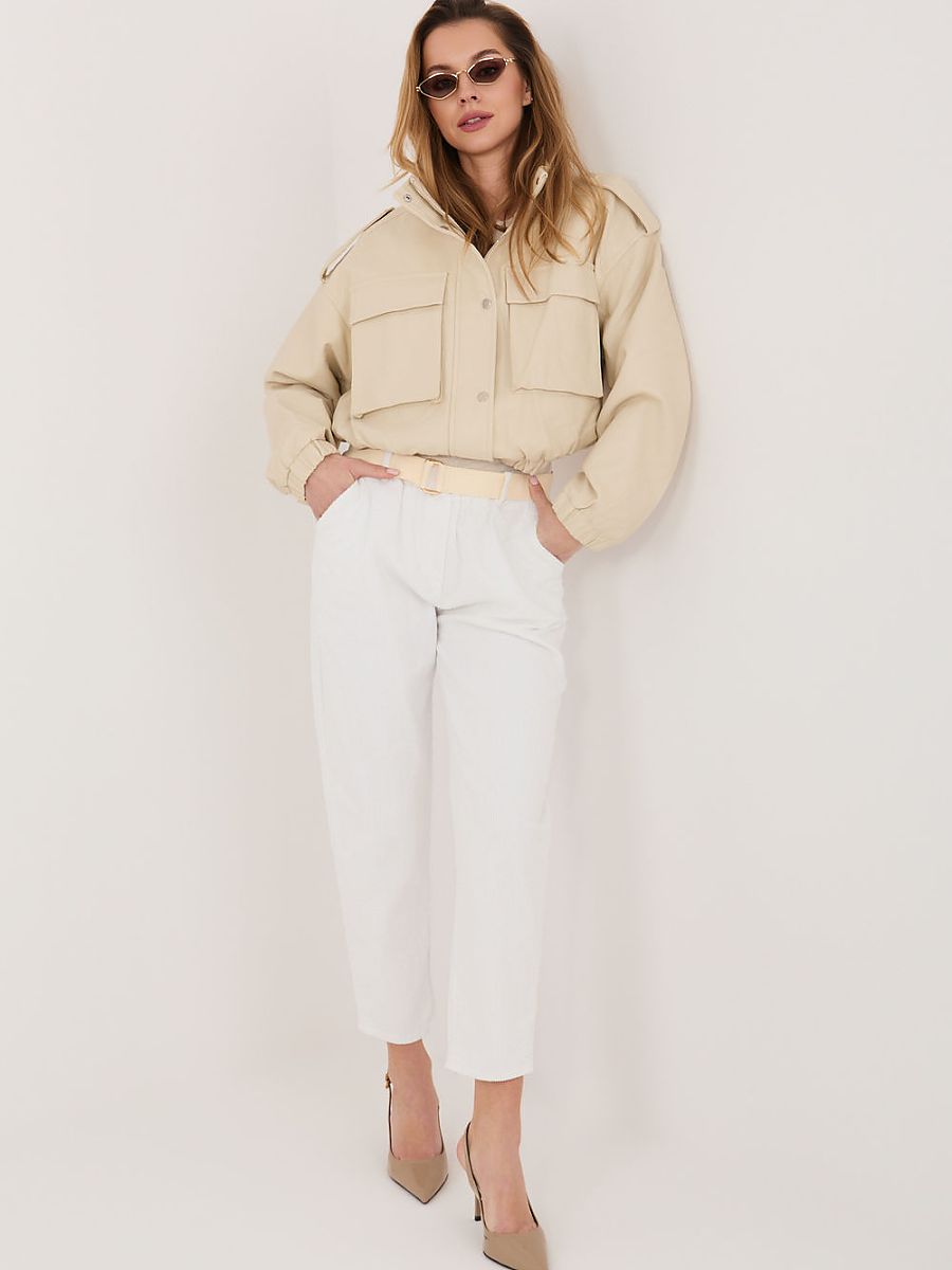corduroy trousers model Italy Moda - Fotoğraf 1