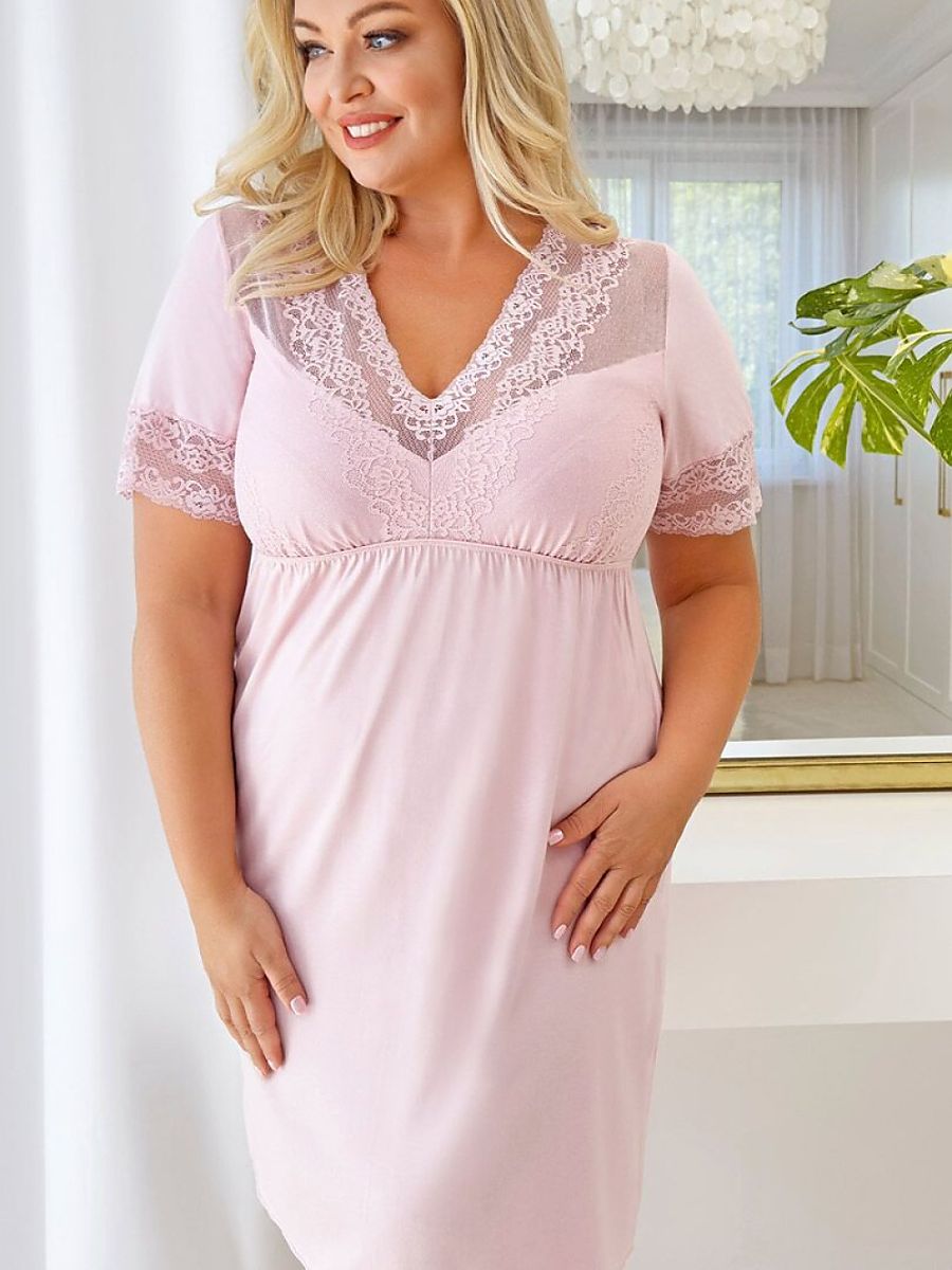 Plus Size Nightgown model Donna – Fotoğraf 2