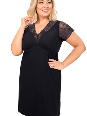 Plus Size Nightgown model Donna